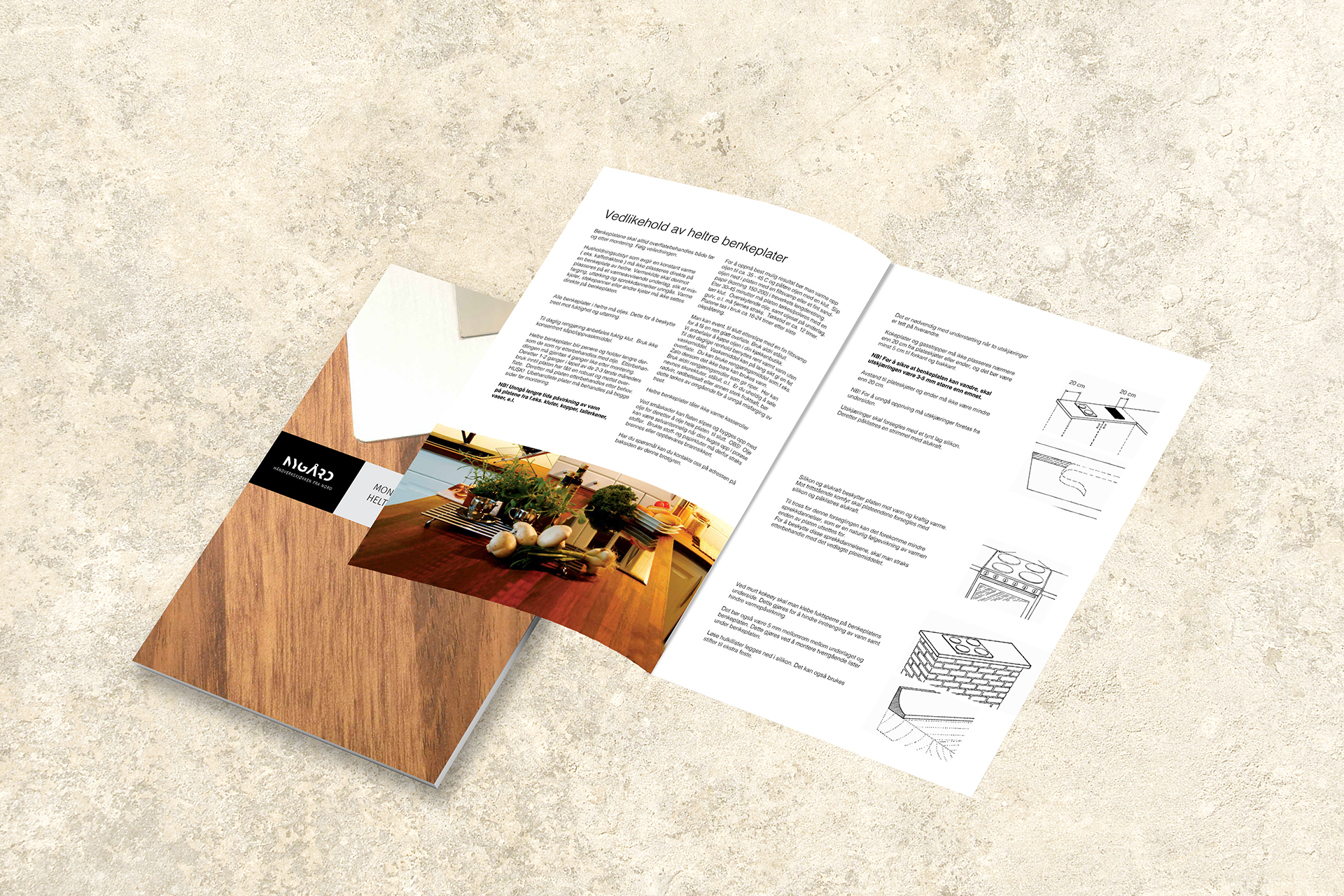 Open,Magazine,With,A,Glued,Binding.,Vertical,A4,Format.,3d