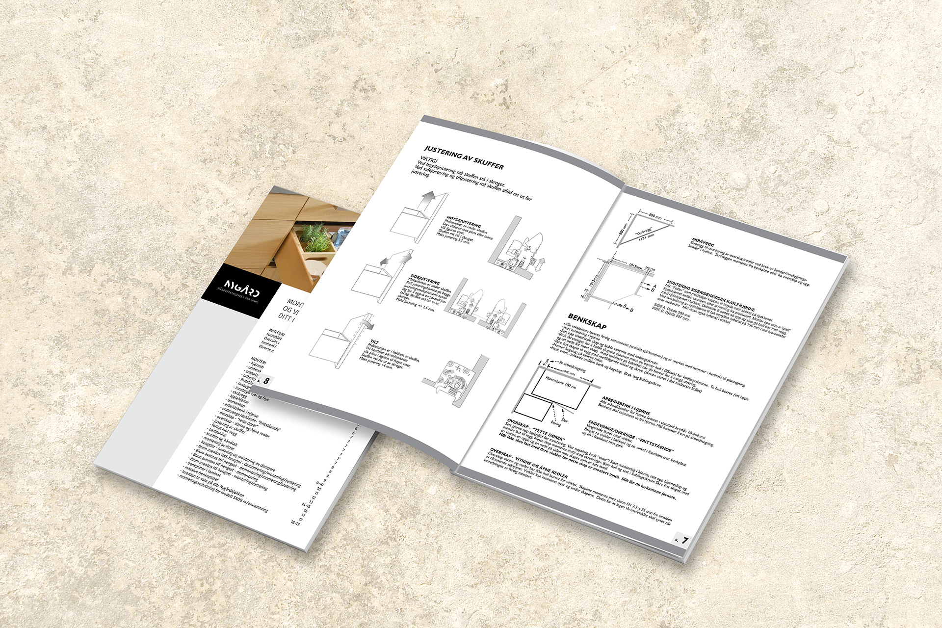 Open,Magazine,With,A,Glued,Binding.,Vertical,A4,Format.,3d